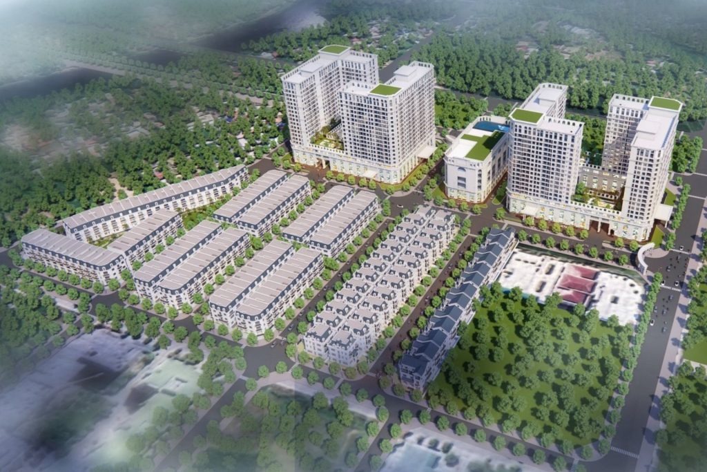 Tổng Quan 1 Phối cảnh 3d phú xuân city Huế