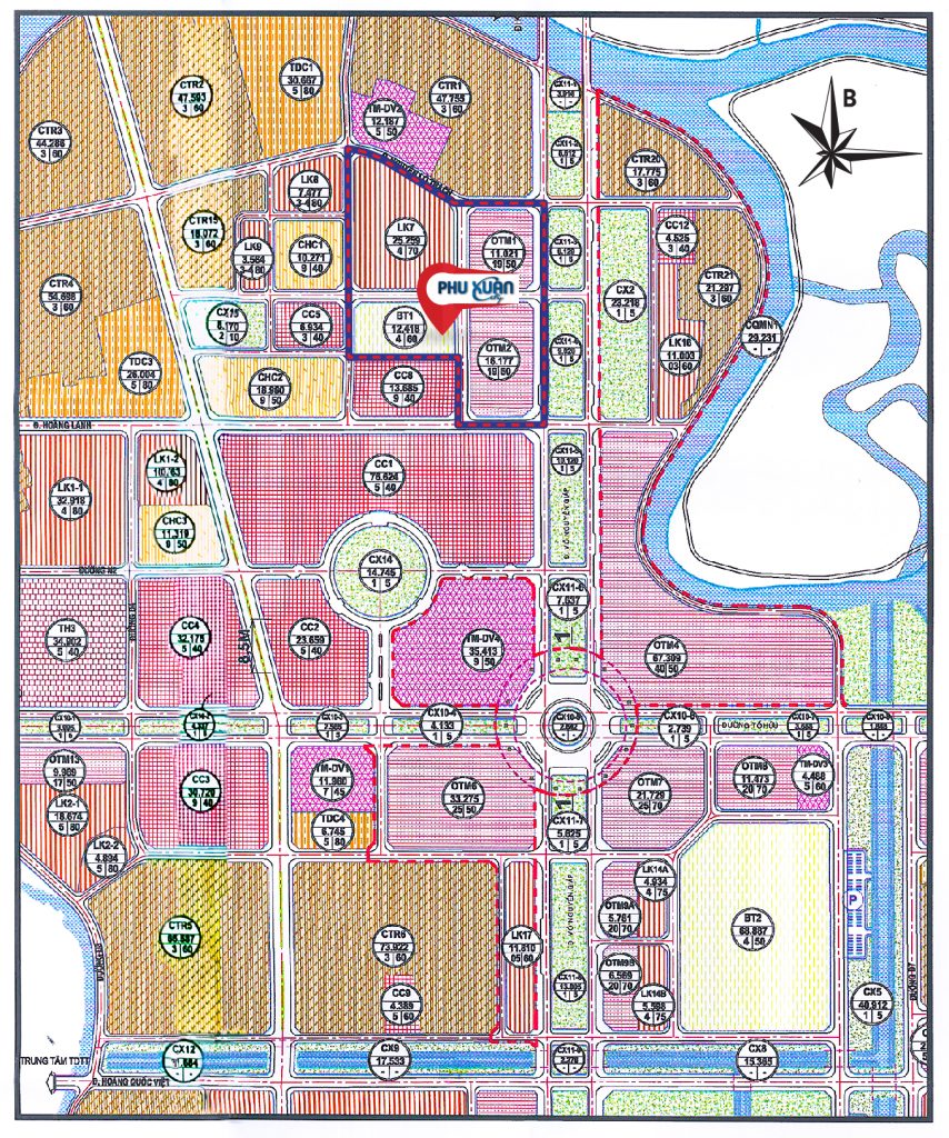 Tổng Quan 7 Quy hoạch dự án Phú Xuân city Huế