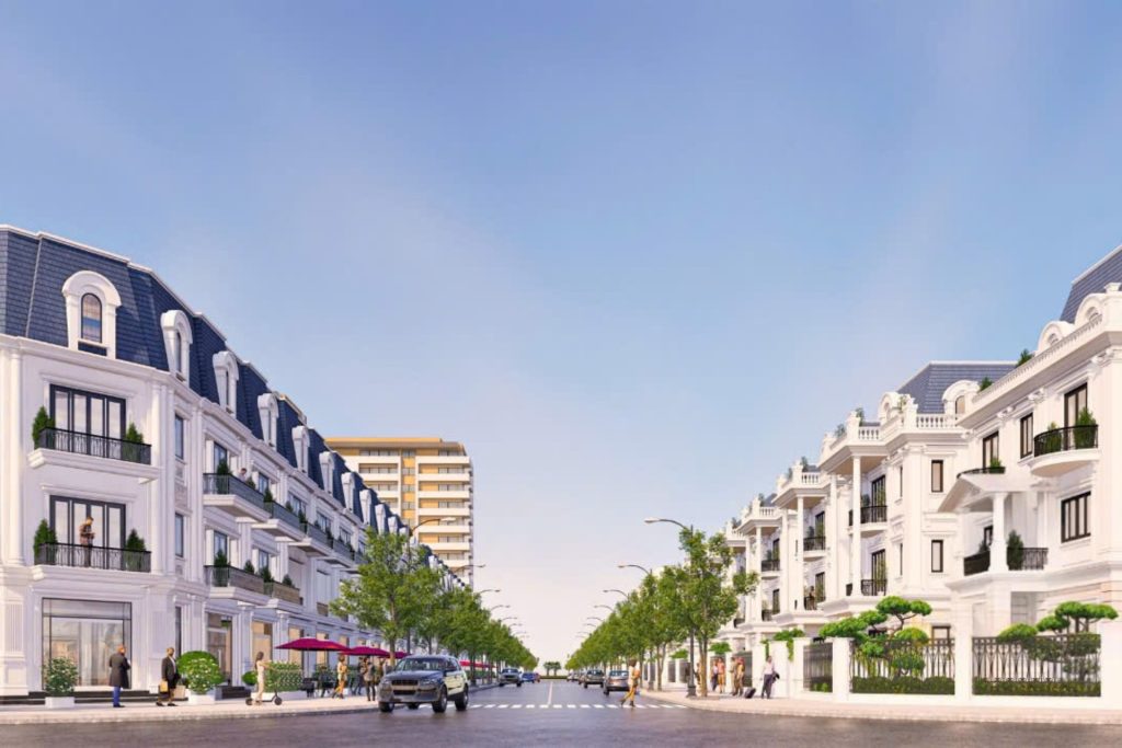 Tổng Quan 2 Shophouse phú xuân city Huế