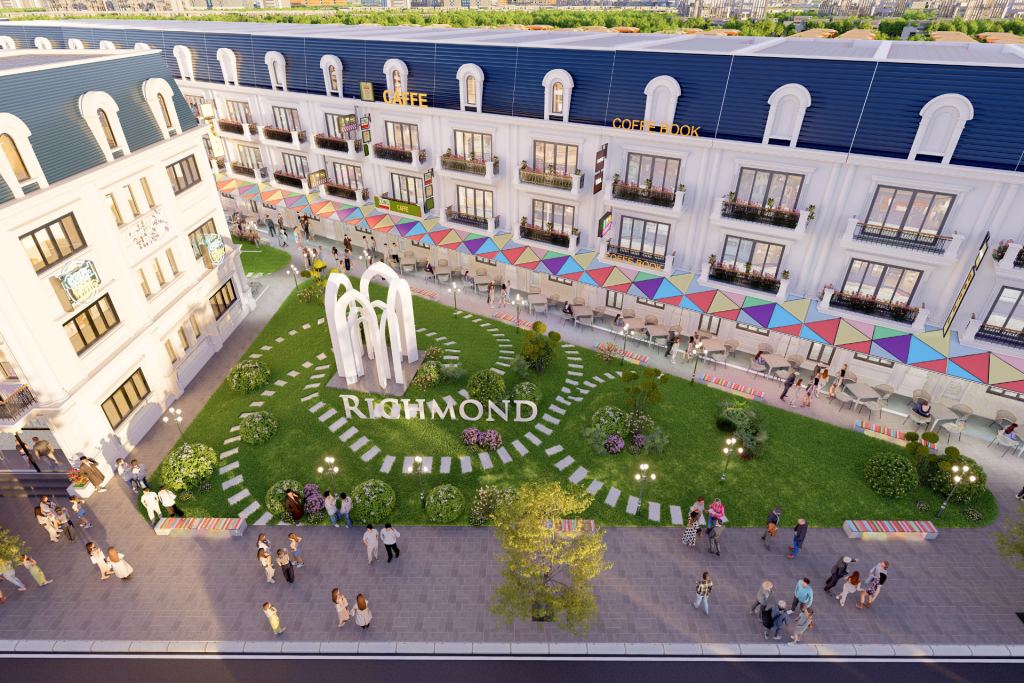 Phân khu Richmond Phú Xuân City Huế công viên