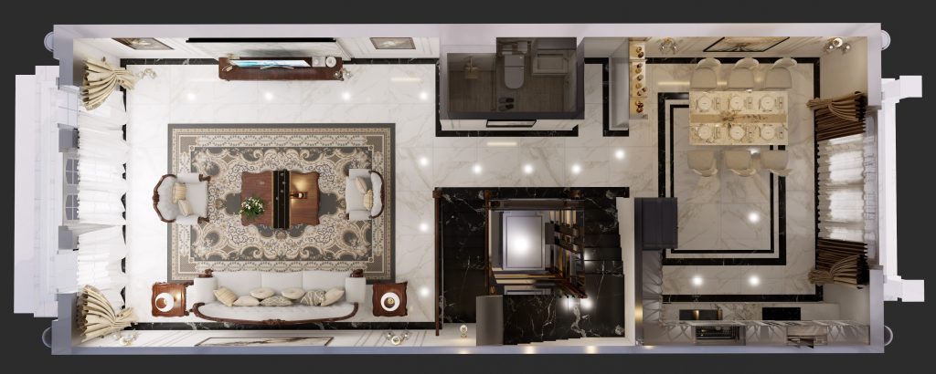 mặt bằng bố trí phú xuân city tầng 2 1