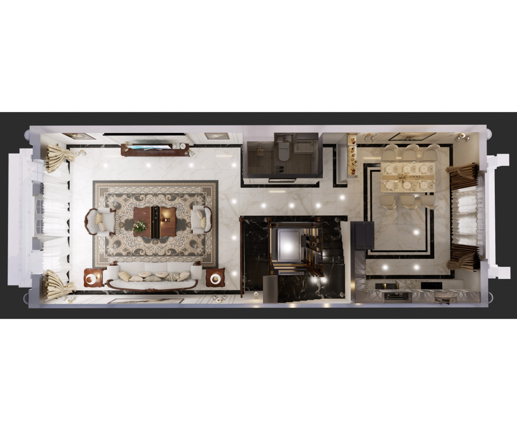 Tổng Quan 31 mặt bằng bố trí phú xuân city tầng 2 1