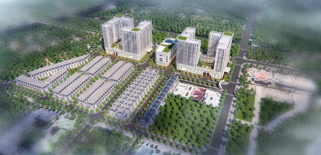 Phối cảnh 3d phú xuân city